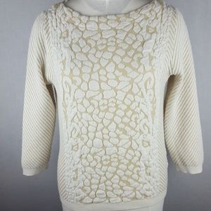 Worthington Texture Sweater Knit Top